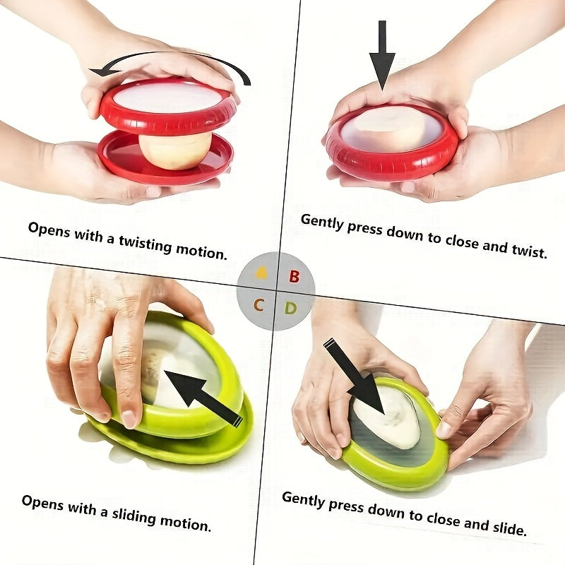 Stackable Food Savers (Set of 4)