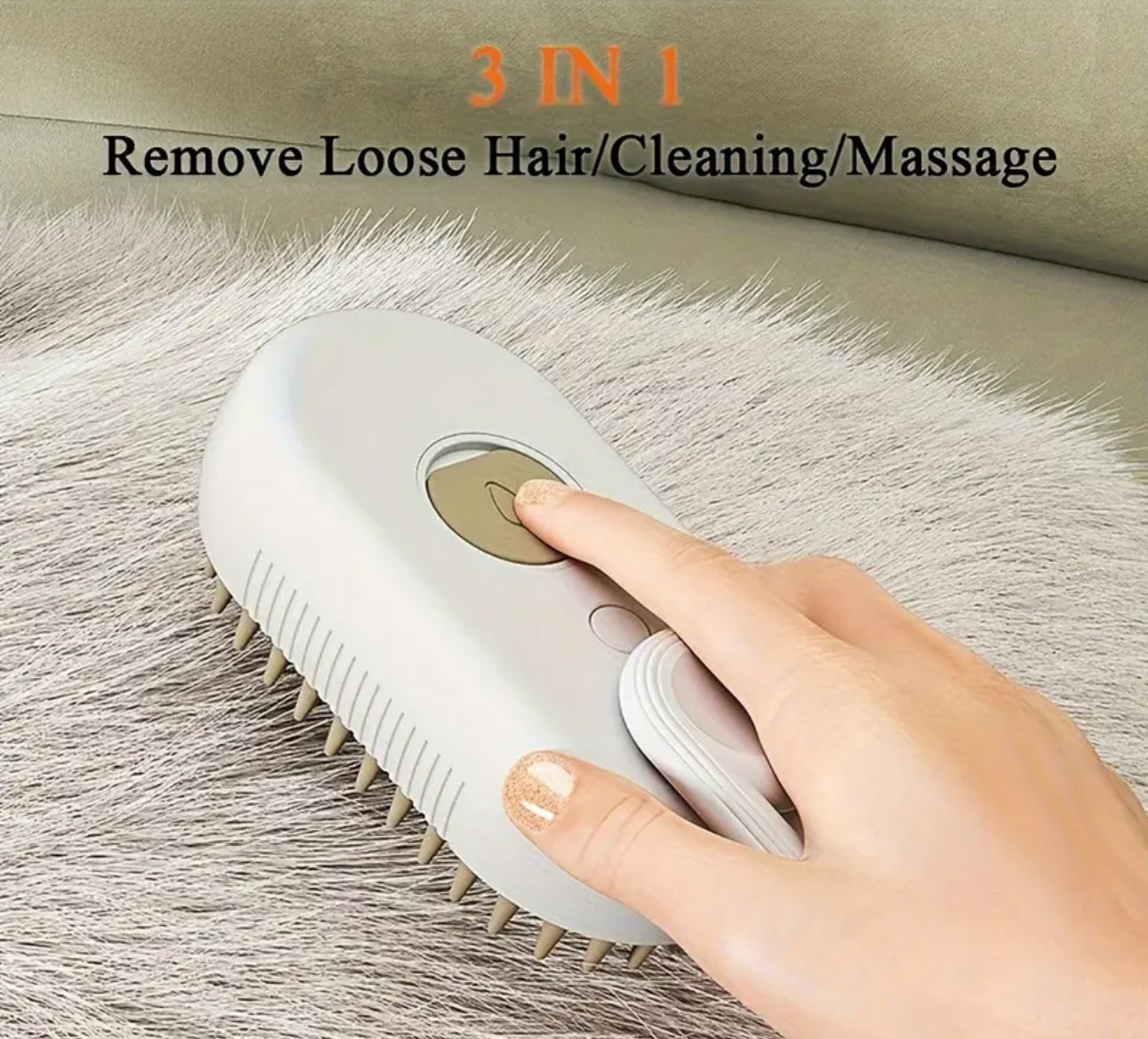 Spaw Day Pet Steam Brush