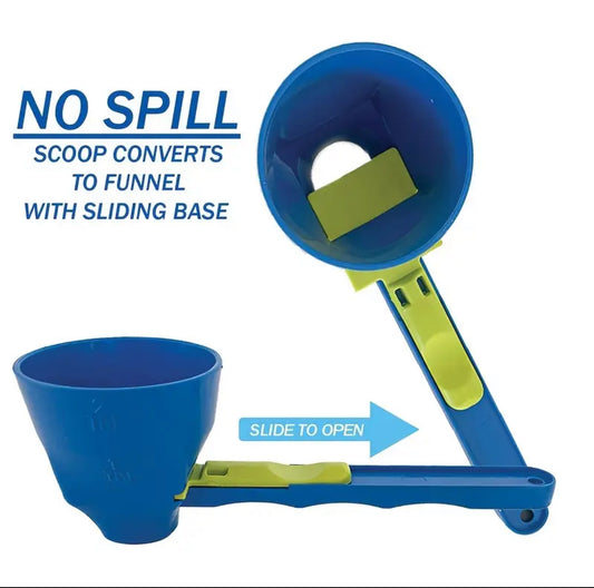 EZ-QWIK Measuring Spoon Funnel
