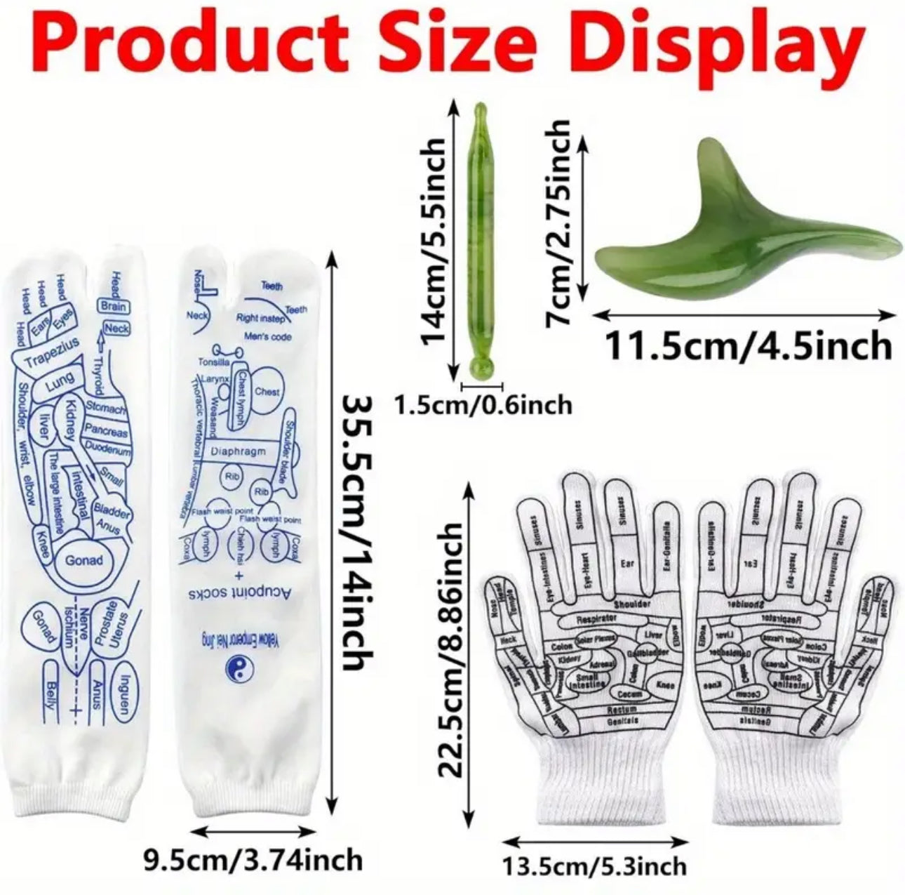 Foot Reflexology Massage Socks