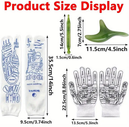 Foot Reflexology Massage Socks