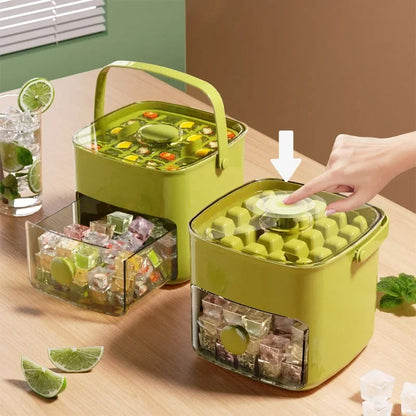 GlacierGo - 48 Cube Ice Cube Maker